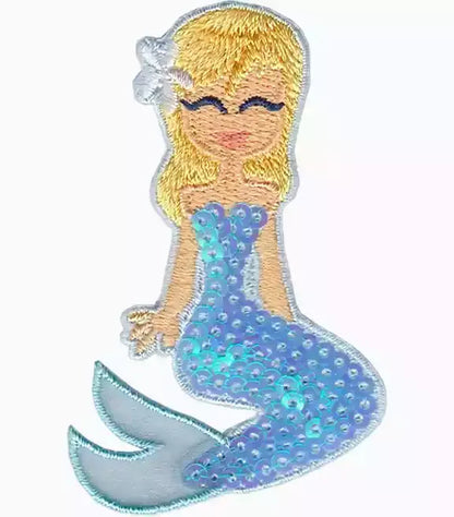 Blue Sequins Mermaid