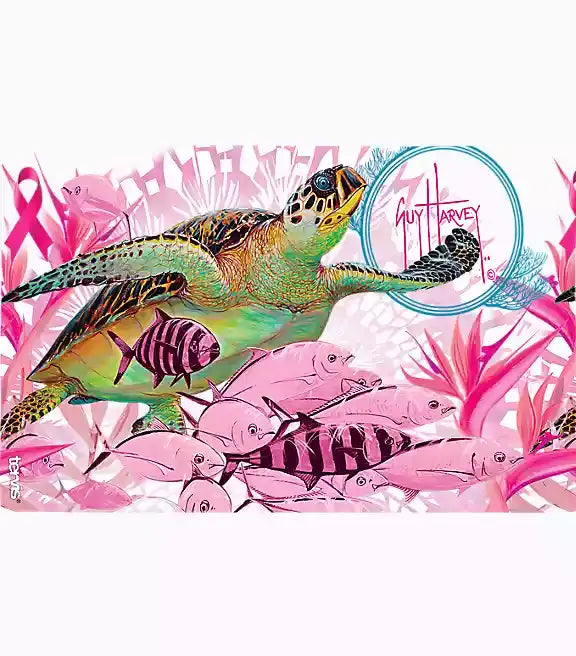 Guy Harvey® - Breast Cancer Awareness Turtles