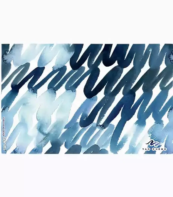 Yao Cheng - Scribbles In Blue