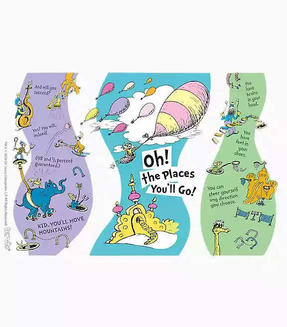 Dr. Seuss™ - Oh The Places You'll Go Quote