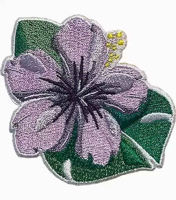 Tropical Purple Hibiscus