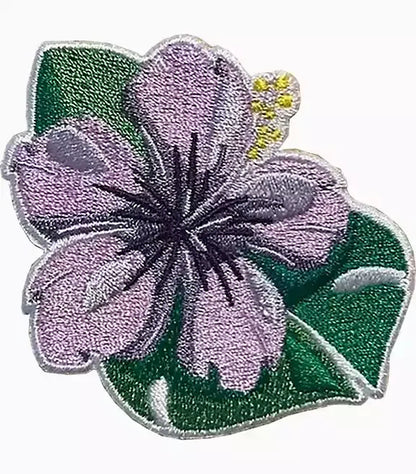 Tropical Purple Hibiscus