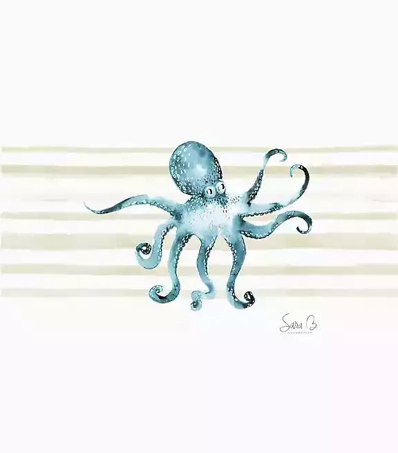Sara Berrenson - Blue Flash Octopus