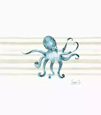 Sara Berrenson - Blue Flash Octopus