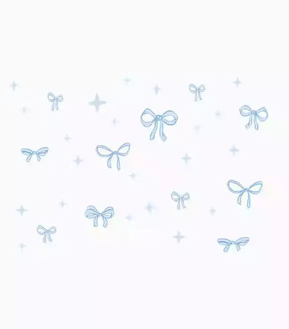 Starlit Bows Blue